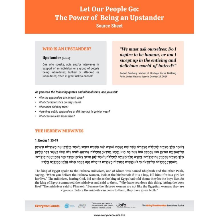 Let_Our_People_Go-The_Power_of _Being_an_Upstander_Source_Sheet_preview